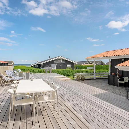 In Bjert With House Sea View * Binderup Strand