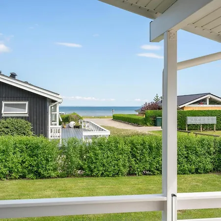 In Bjert With House Sea View 度假居 Binderup Strand