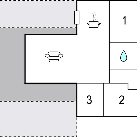 Three-bedroom In Bjert Prázdninový dům Binderup Strand